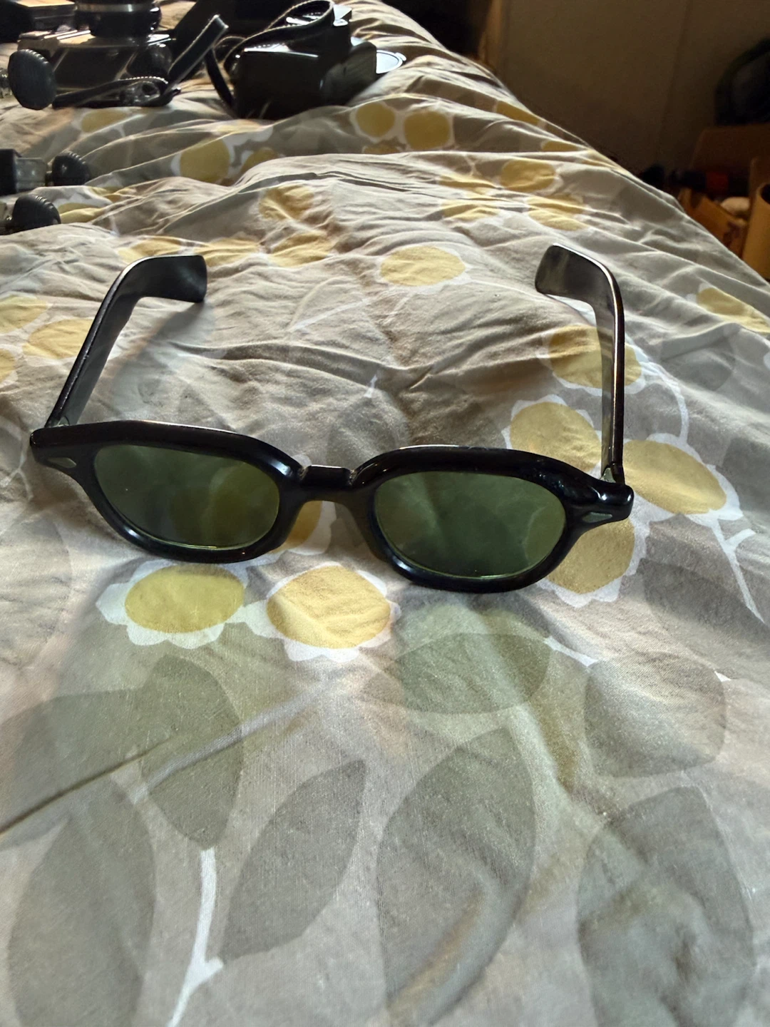 Vintage Black Frame Sunglasses