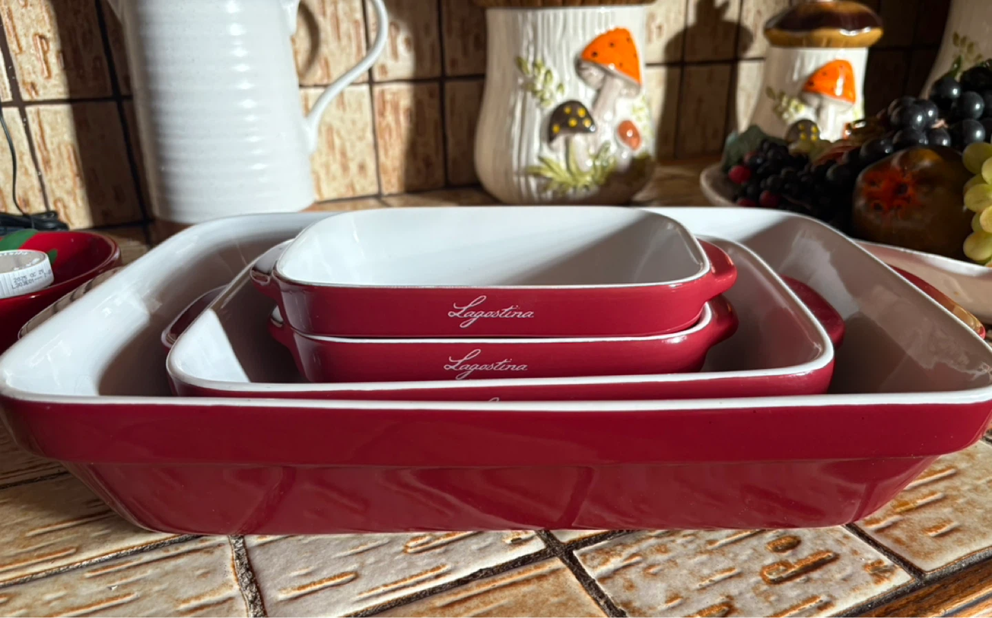 Lagostina Ceramic Baking Dish Set
