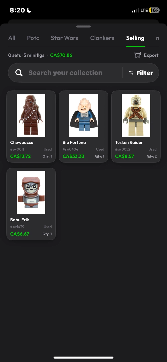 VINTAGE LEGO STAR WARS MINIFIG LOT - photo 5