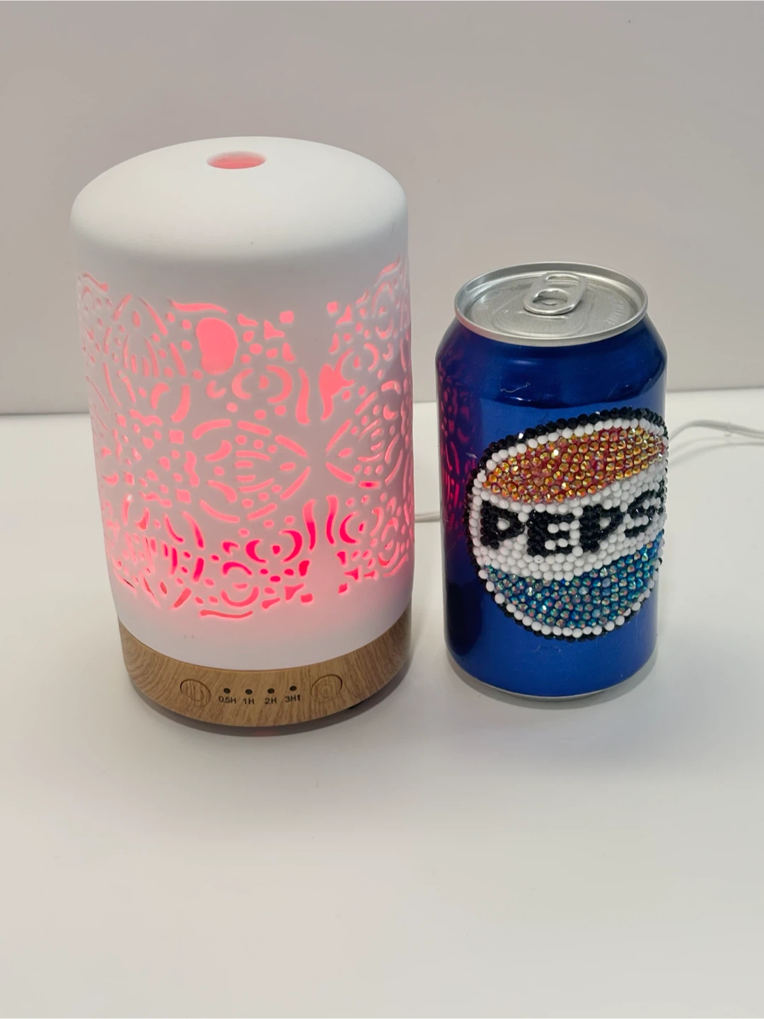Diffuser Ceramic Essential Oil with LED Light - photo 5