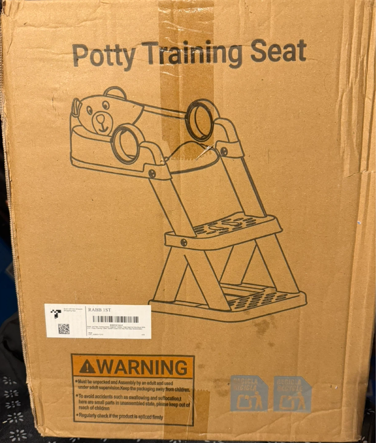 RABB 1ST 2-in-1 Potty Training Seat