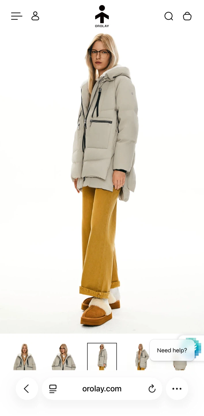 Brand New! Orolay Women's Thickened Down Jacket - photo 2
