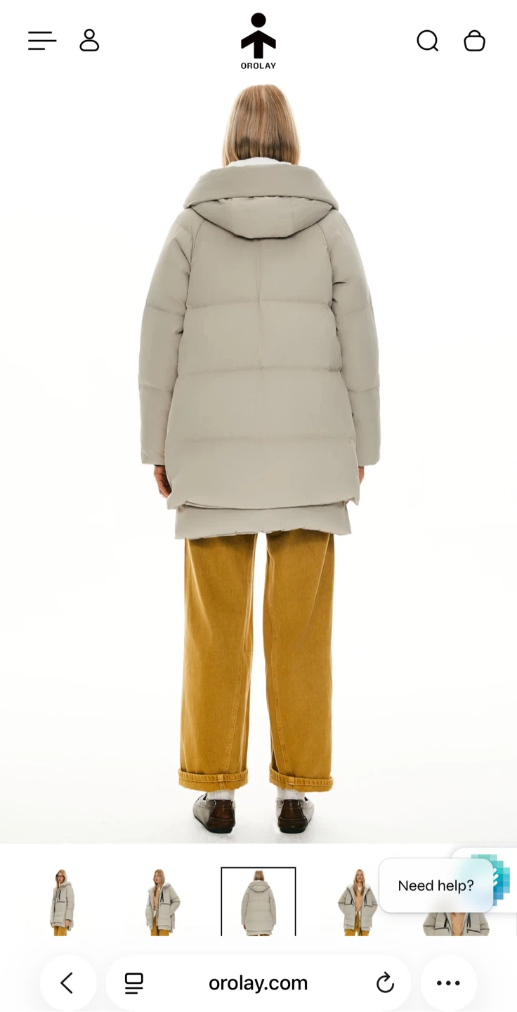 Brand New! Orolay Women's Thickened Down Jacket - photo 3