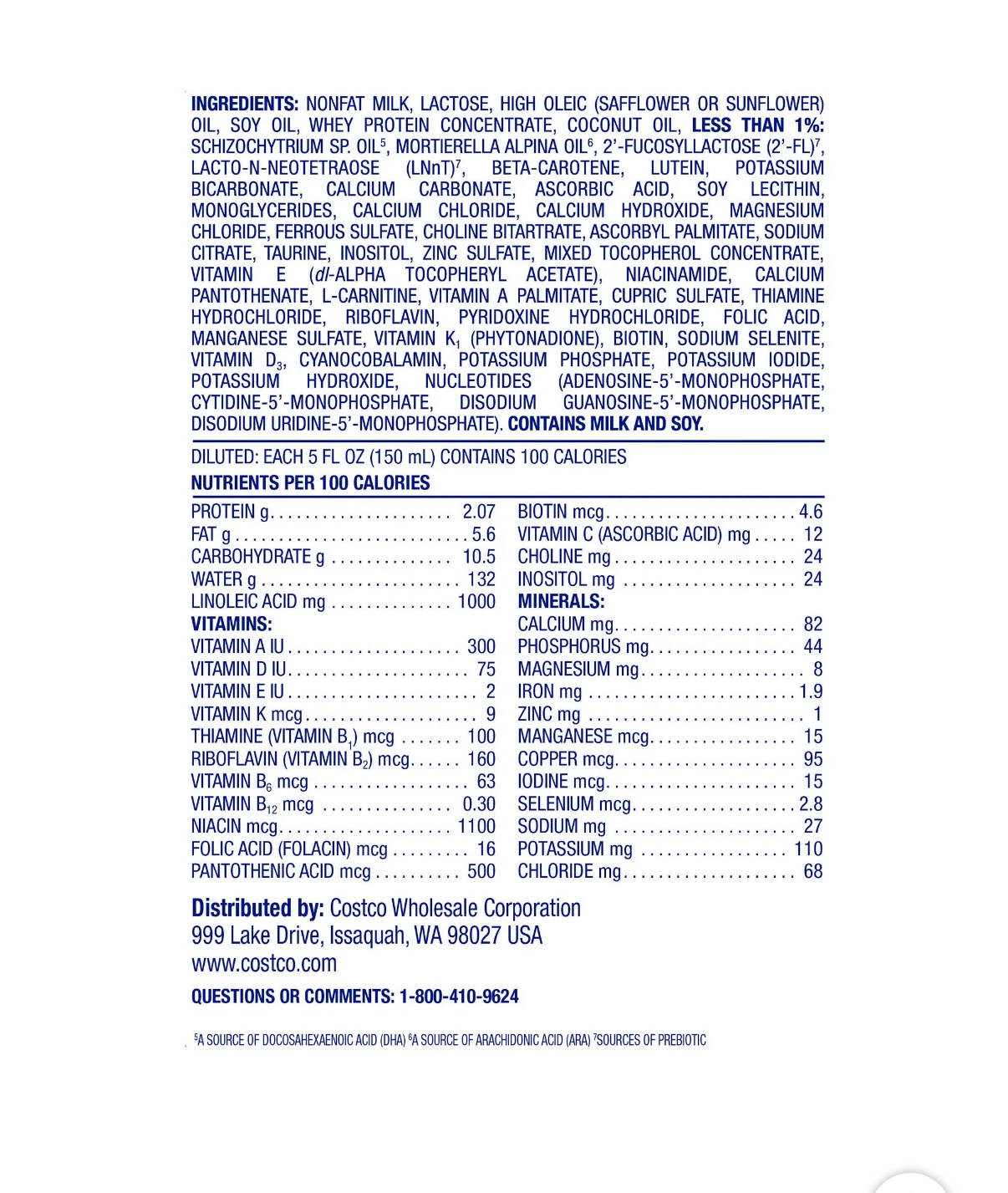 Kirkland Signature ProCare Infant Formula 42 oz - photo 3