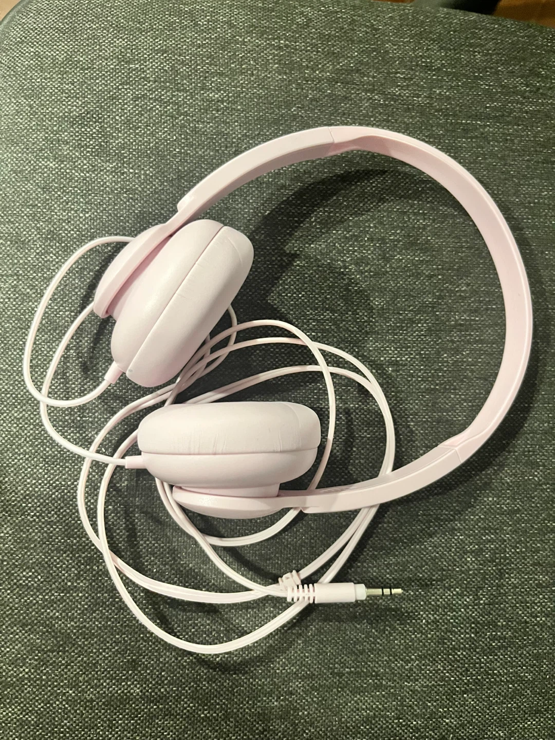 Pink Wired Headphones