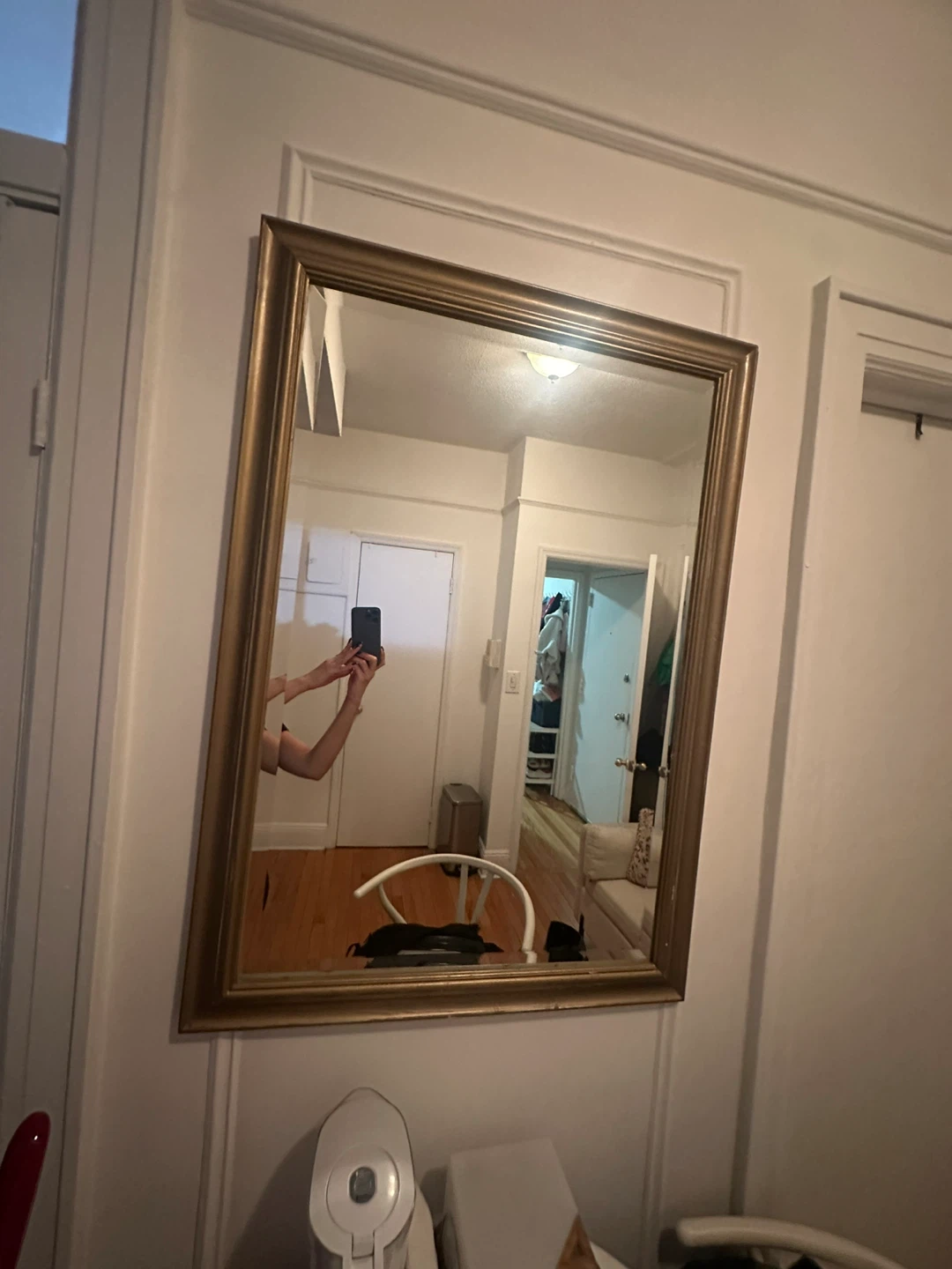Gold Framed Wall Mirror