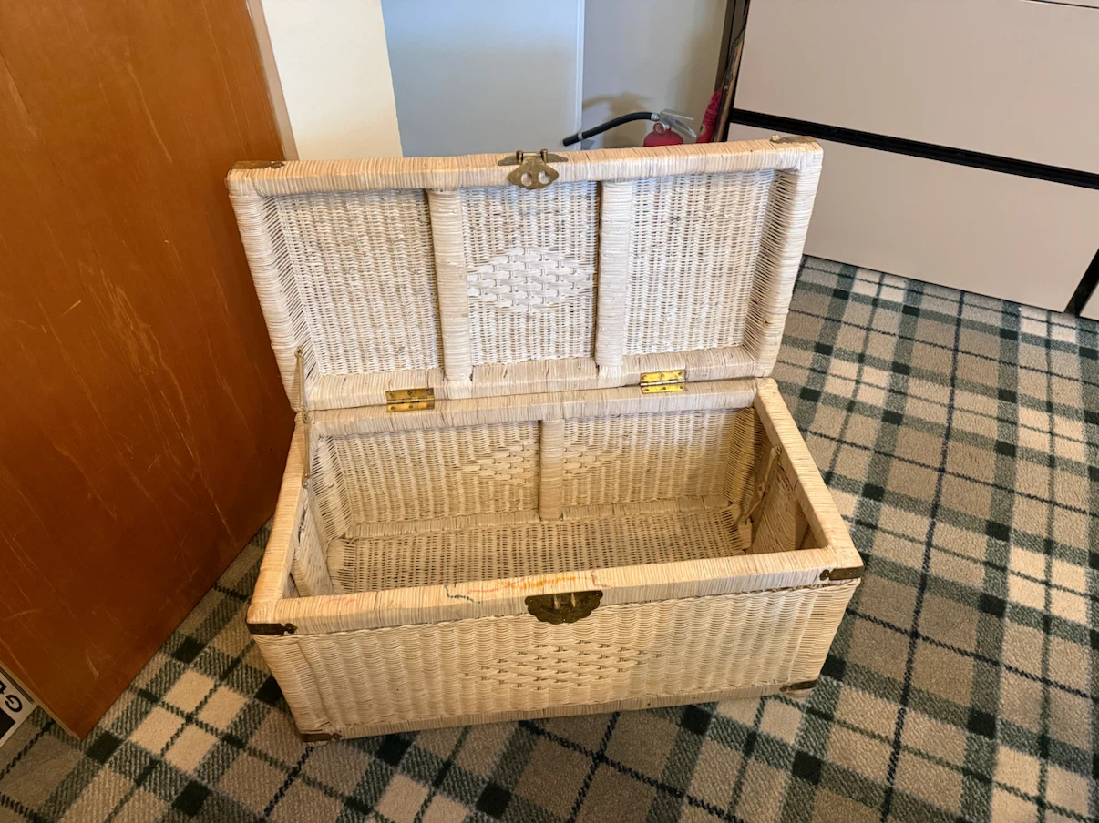 Wicker Storage Trunk - photo 2