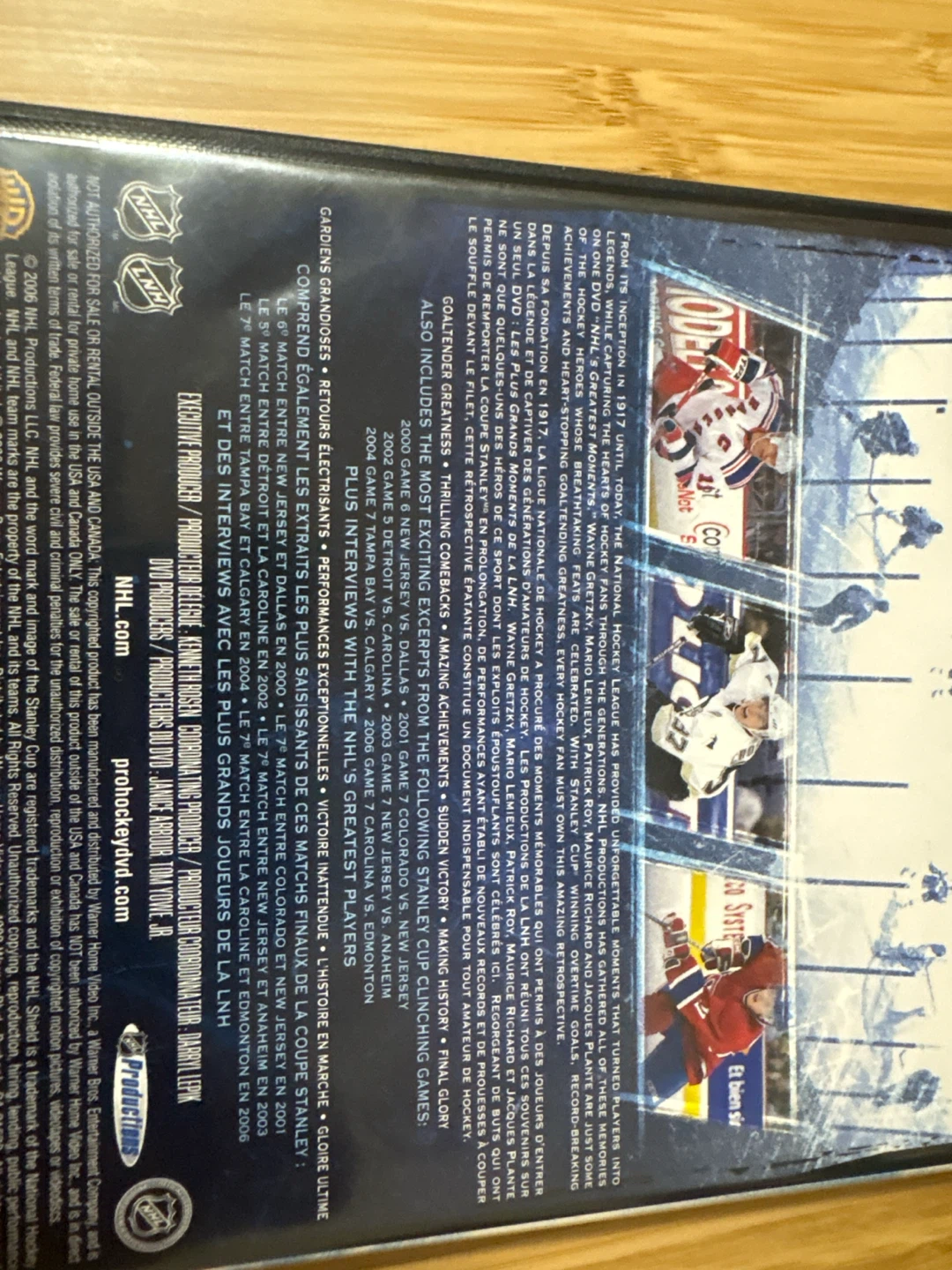 NHL Greatest moments DVD - photo 3