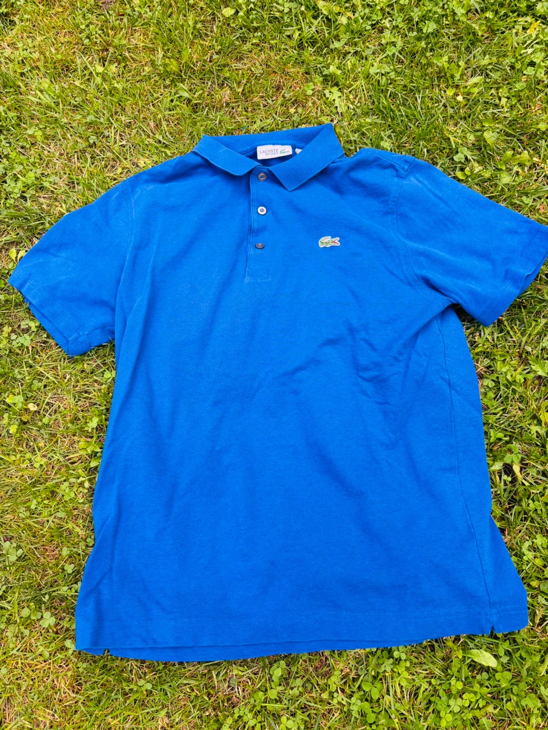 Lacoste Sport Polo Shirt Blue (Large)