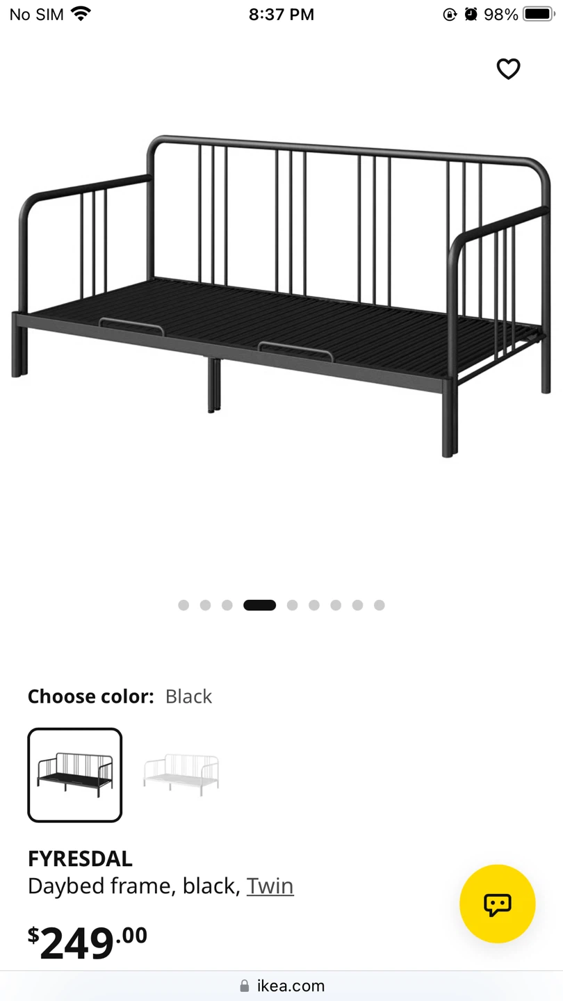 IKEA FYRESDAL Daybed Frame - photo 2