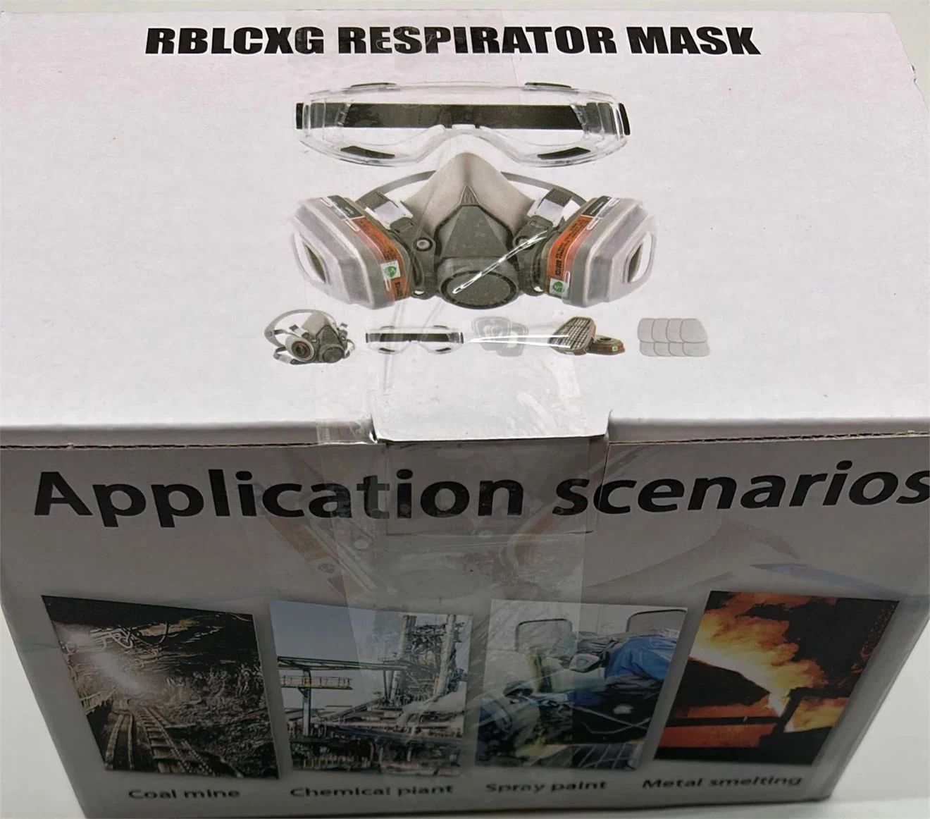 Respirator Mask and Goggles Set - photo 5