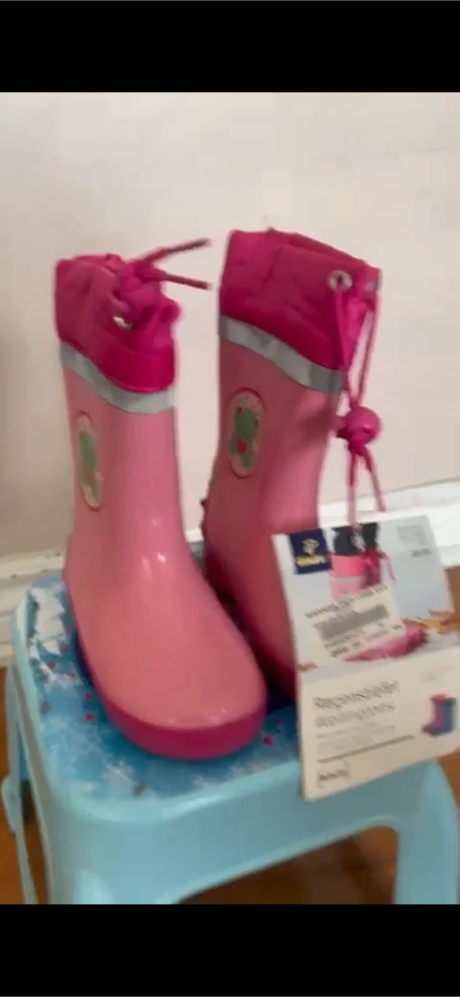 Kids Wellingtons Rubber Boots Size 22/23 - photo 2