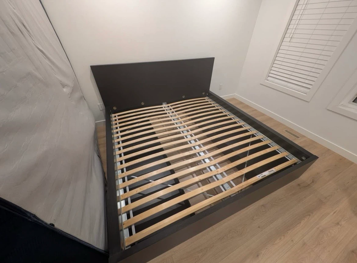 IKEA King bed with 4 drawers under bed - photo 2