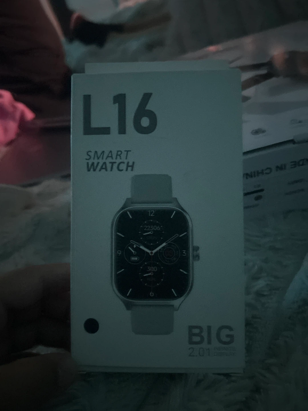 L16 Smart Watch with 2.01 Inch Display