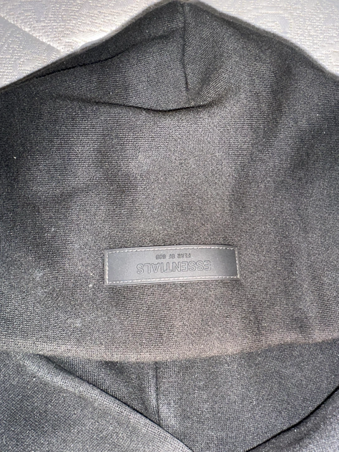 Essentials Hoodie - Black, size Small - photo 4