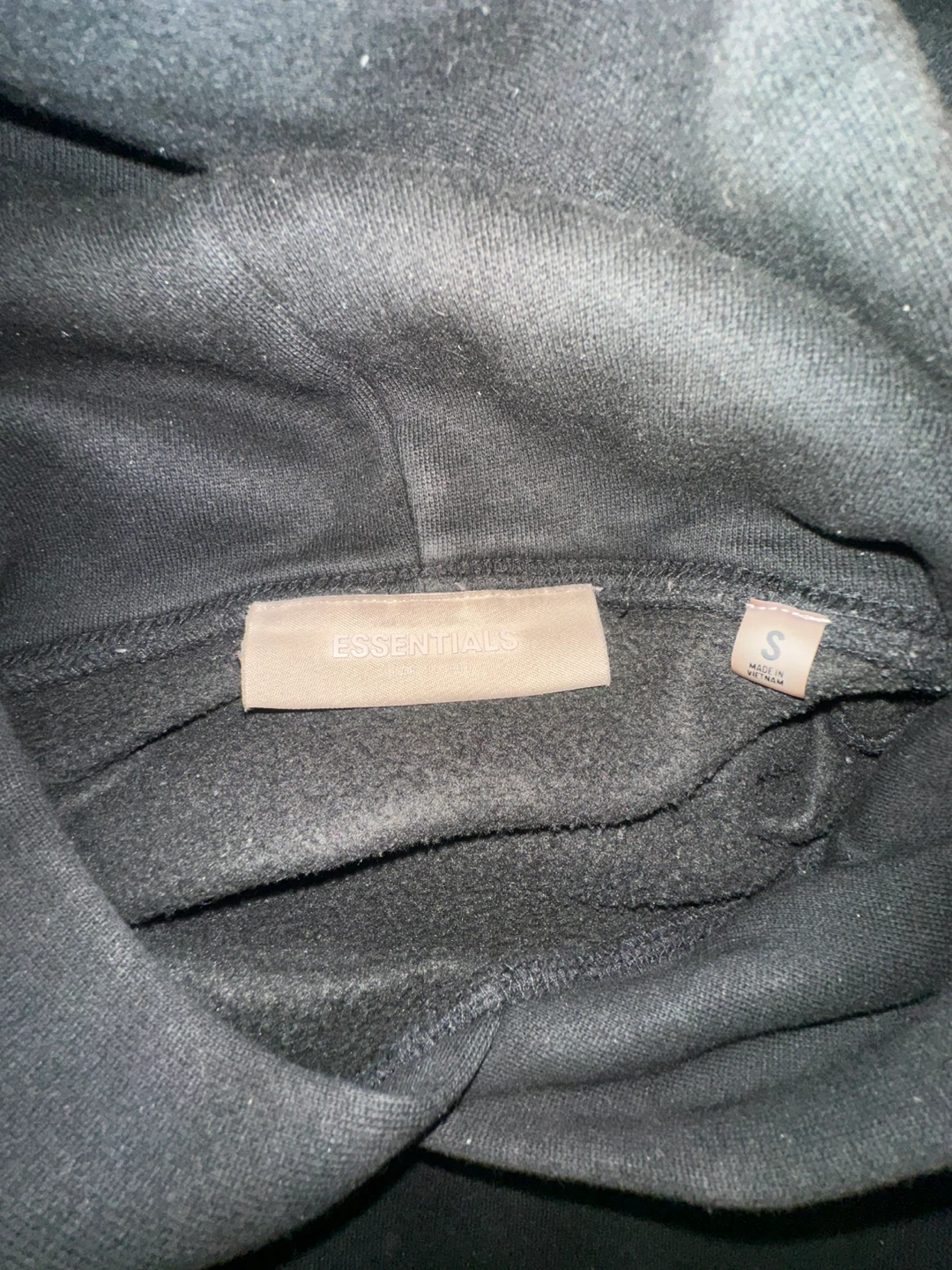 Essentials Hoodie - Black, size Small - photo 5
