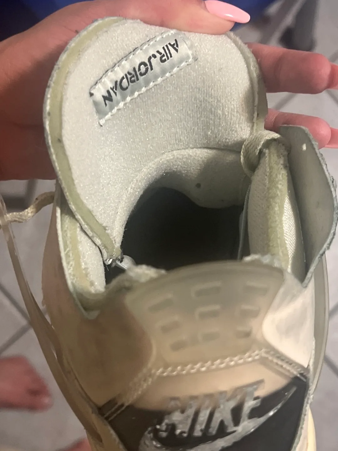 Nike Air Jordan 4 Off-White Sail - photo 5