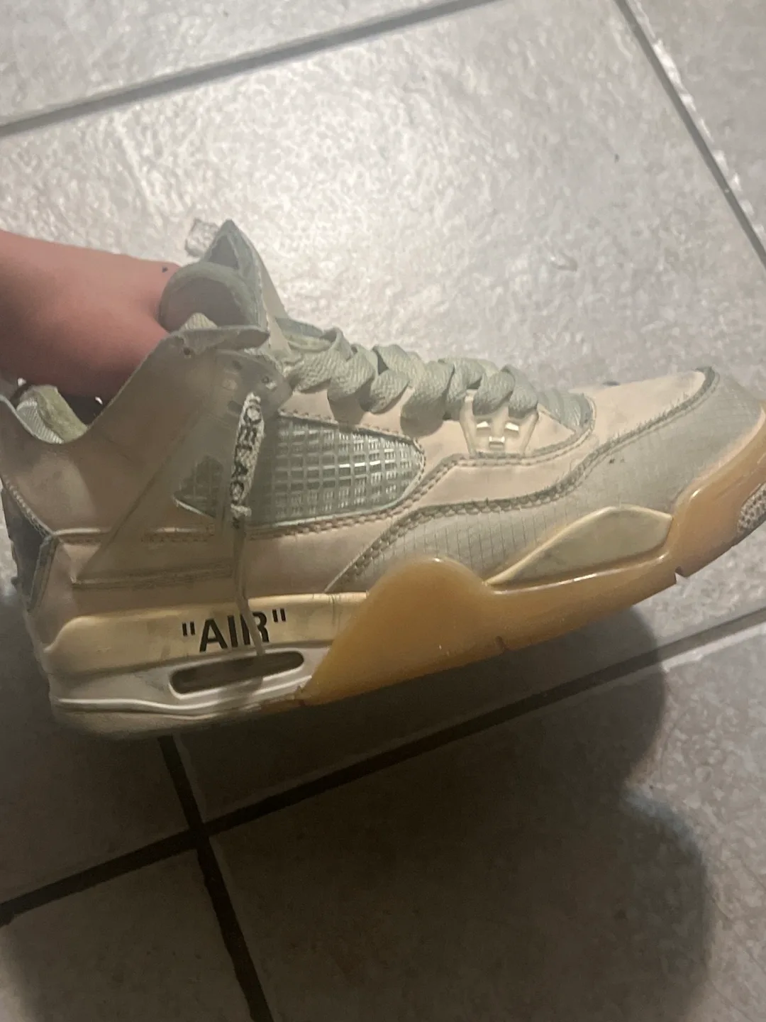 Nike Air Jordan 4 Off-White Sail