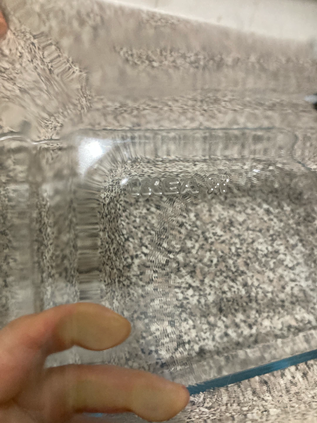 Set of 2 IKEA MIXTUR Oven/serving dish, clear glass - photo 2