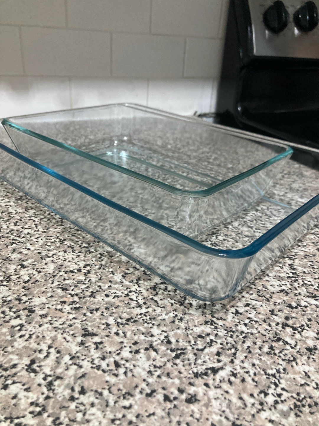 Set of 2 IKEA MIXTUR Oven/serving dish, clear glass - photo 5
