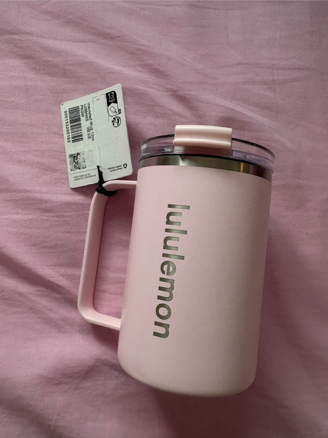 Lululemon Insulated Mug 12oz Pink - photo 2