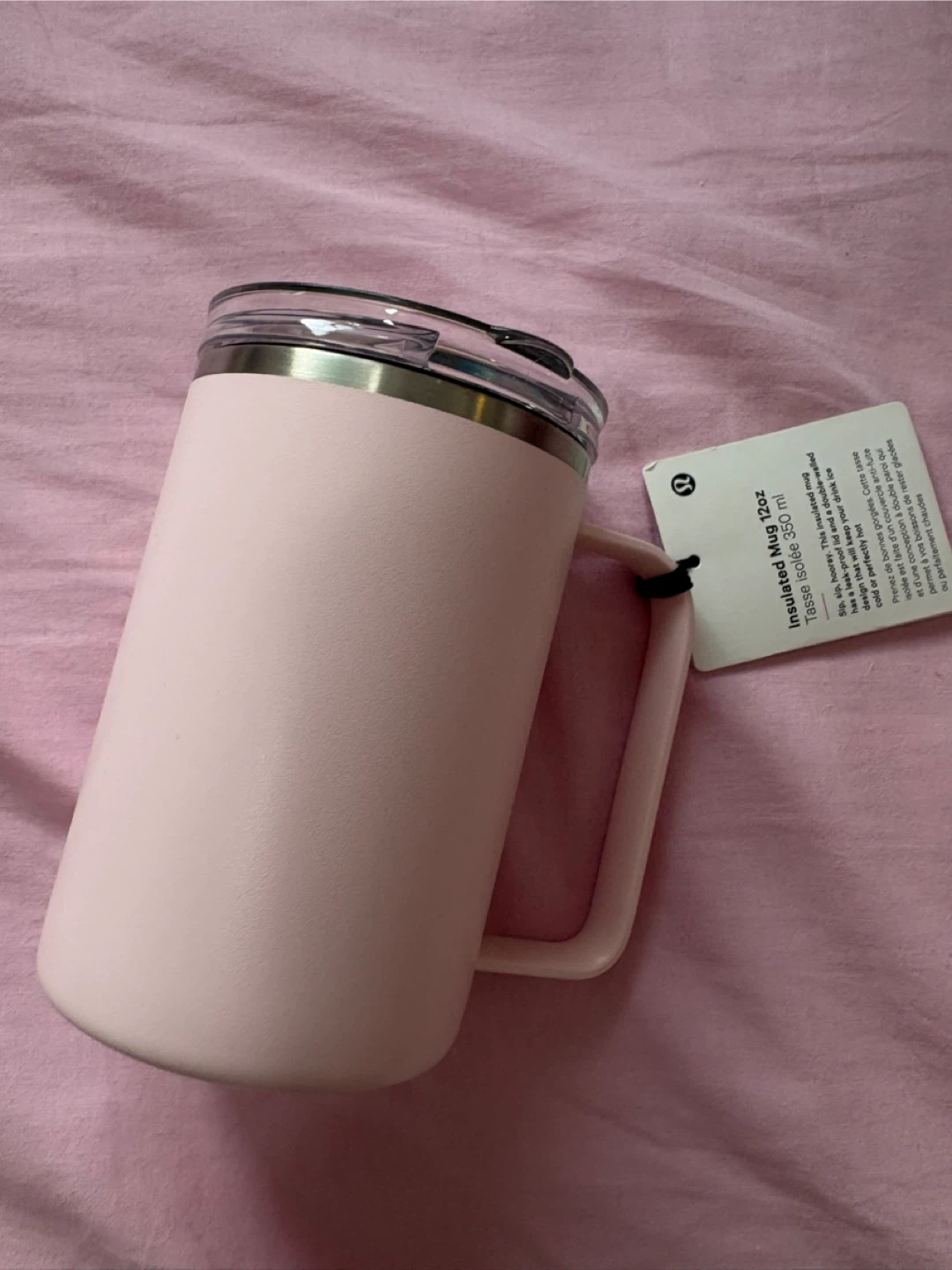 Lululemon Insulated Mug 12oz Pink - photo 3