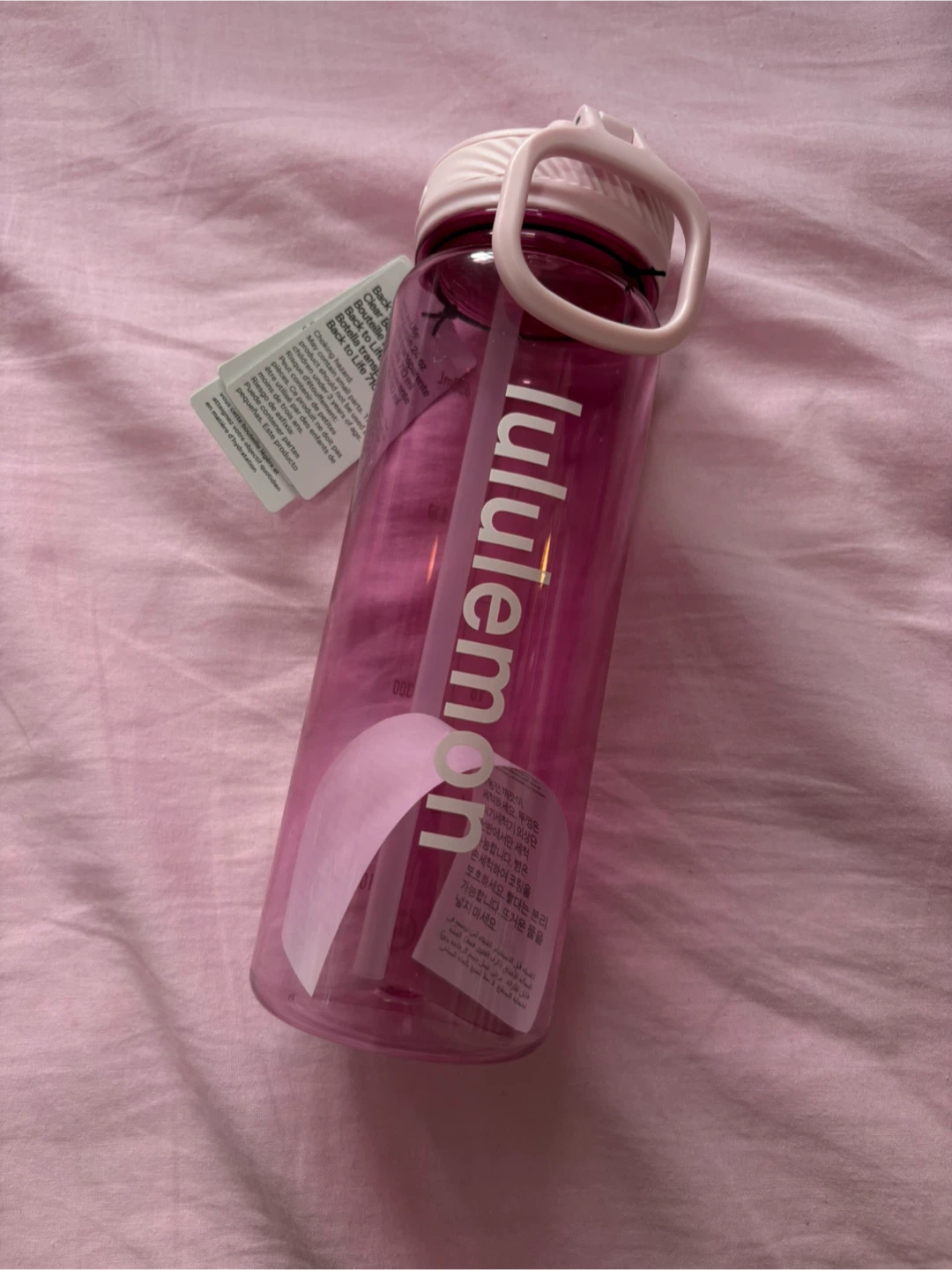Lululemon Back to Life Clear Water Bottle 24oz - photo 2