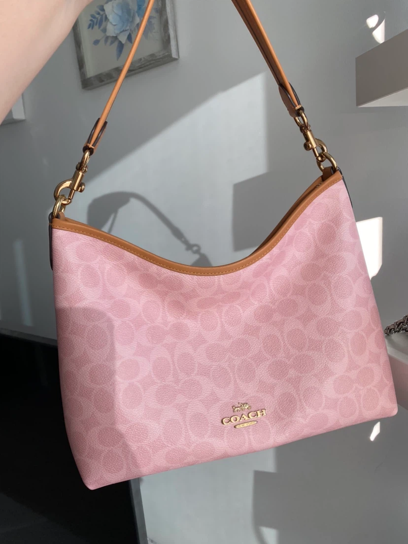 Coach Laurel Powder Pink Shoulder Bag