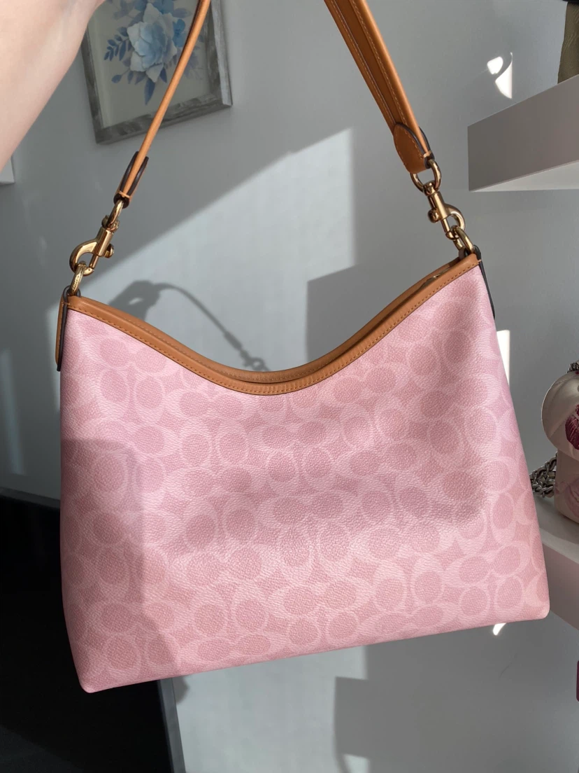 Coach Laurel Powder Pink Shoulder Bag - photo 4