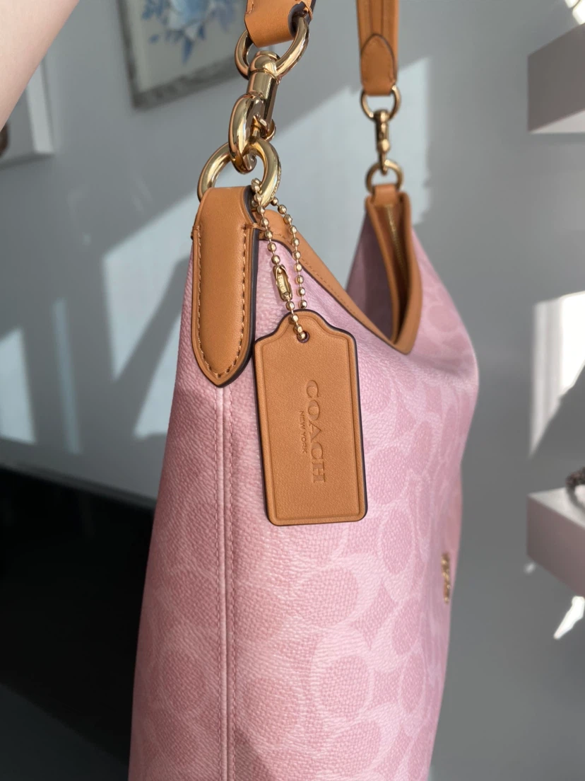 Coach Laurel Powder Pink Shoulder Bag - photo 5