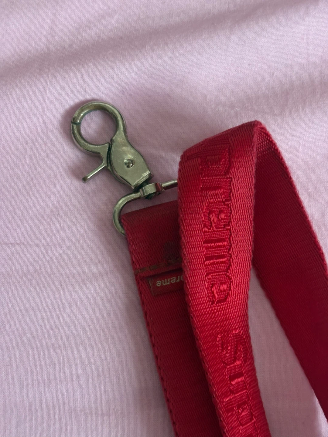 Supreme Red Lanyard - photo 3