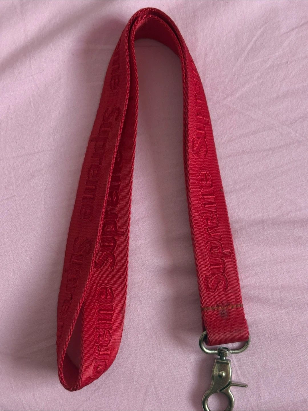 Supreme Red Lanyard - photo 5