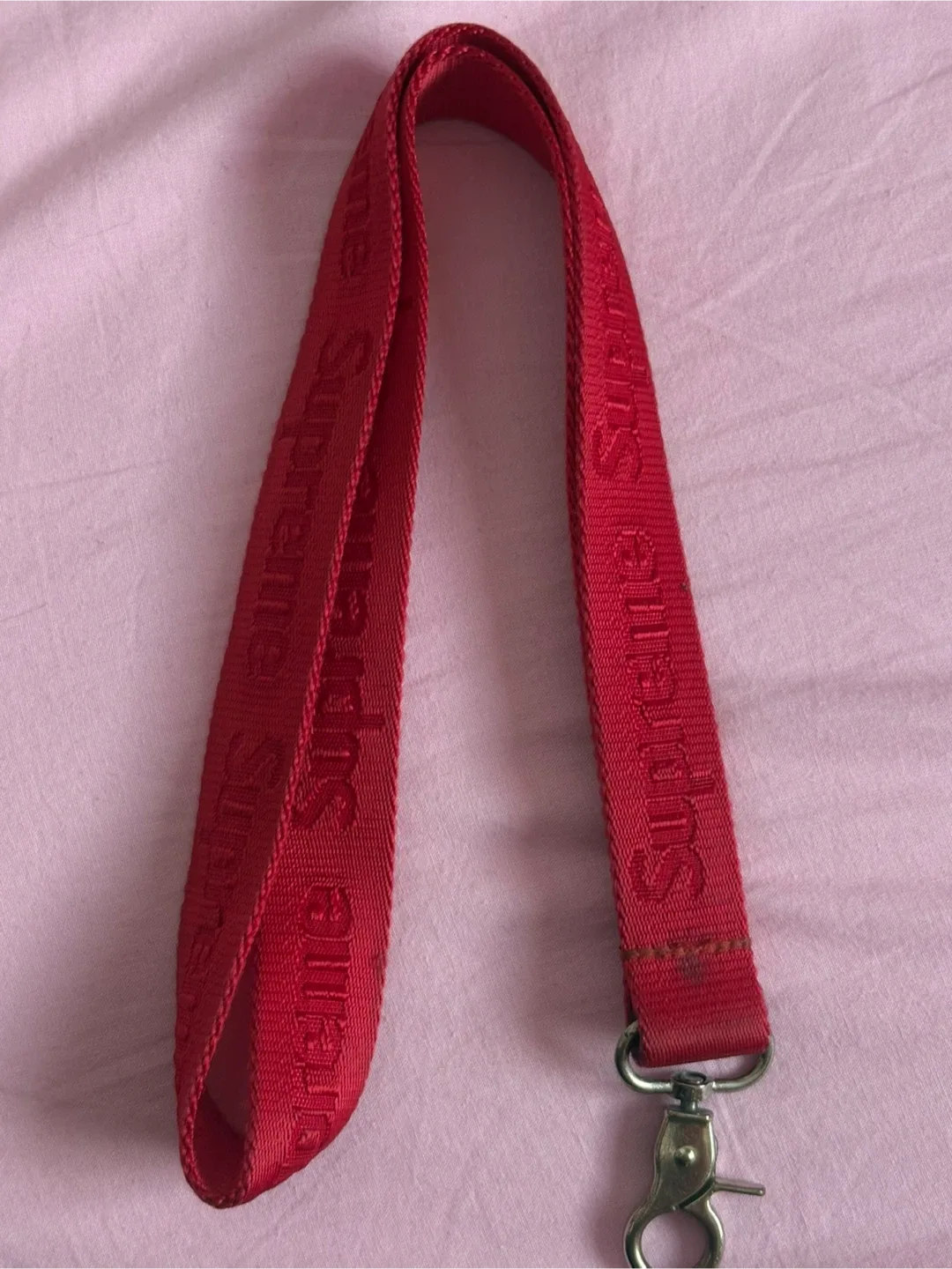 Supreme Red Lanyard - photo 5