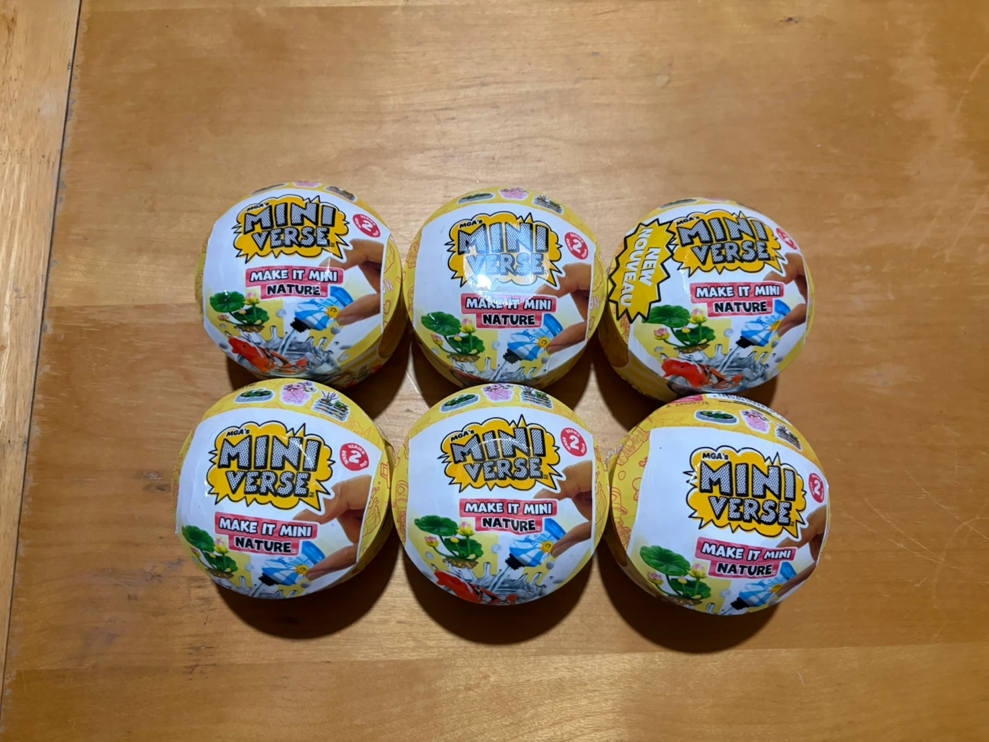 MGA Miniverse Make It Mini Nature Series 2 - 6 Pack