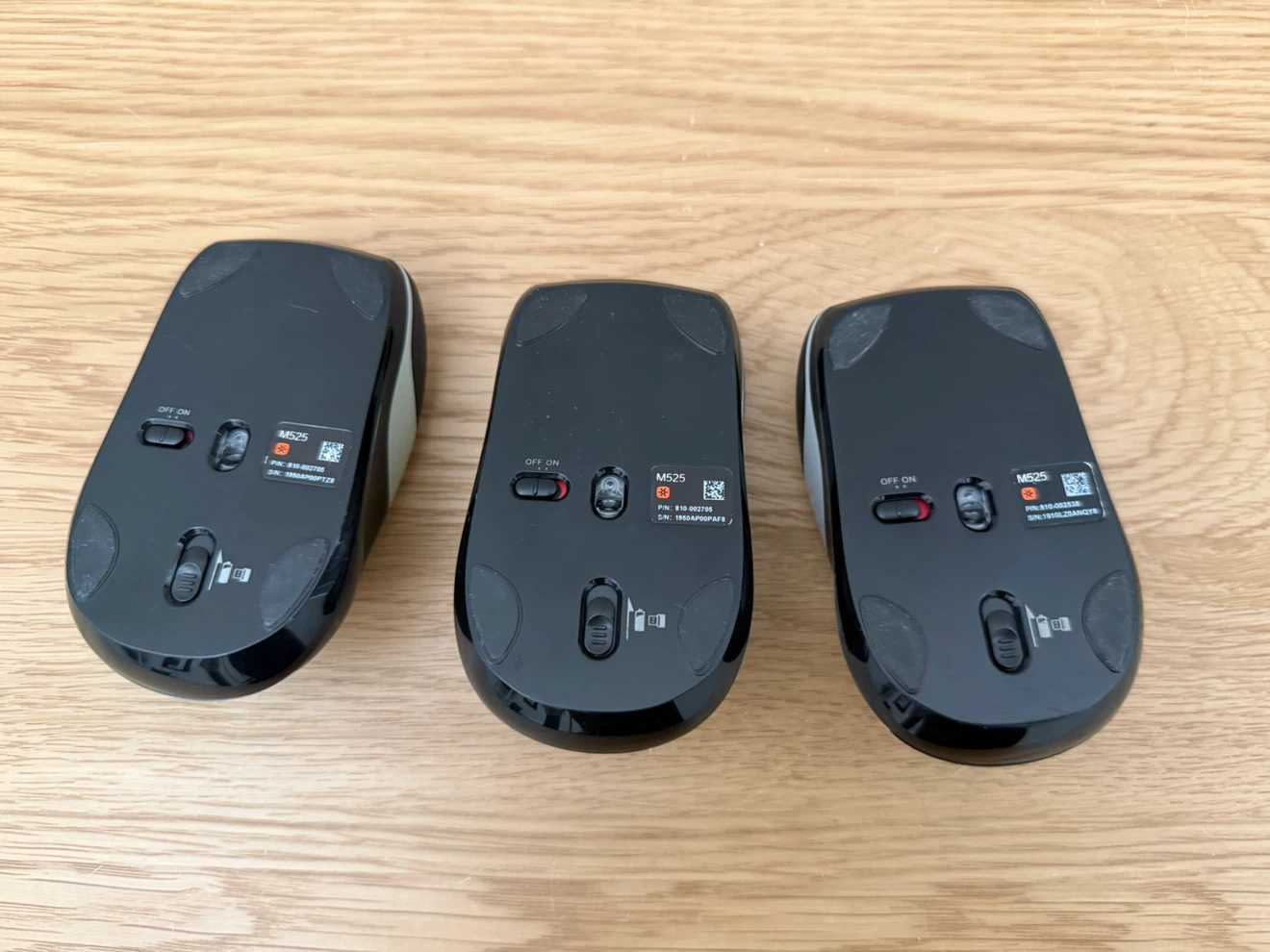 3 Logitech M525 Wireless Mice - photo 2