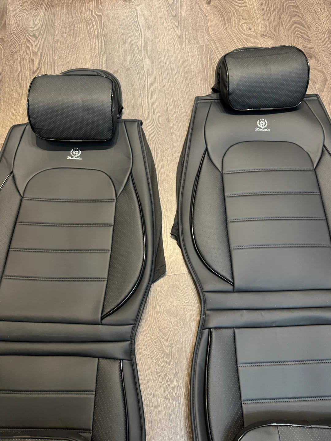 Leeleather Car Seat Covers - Black - photo 4