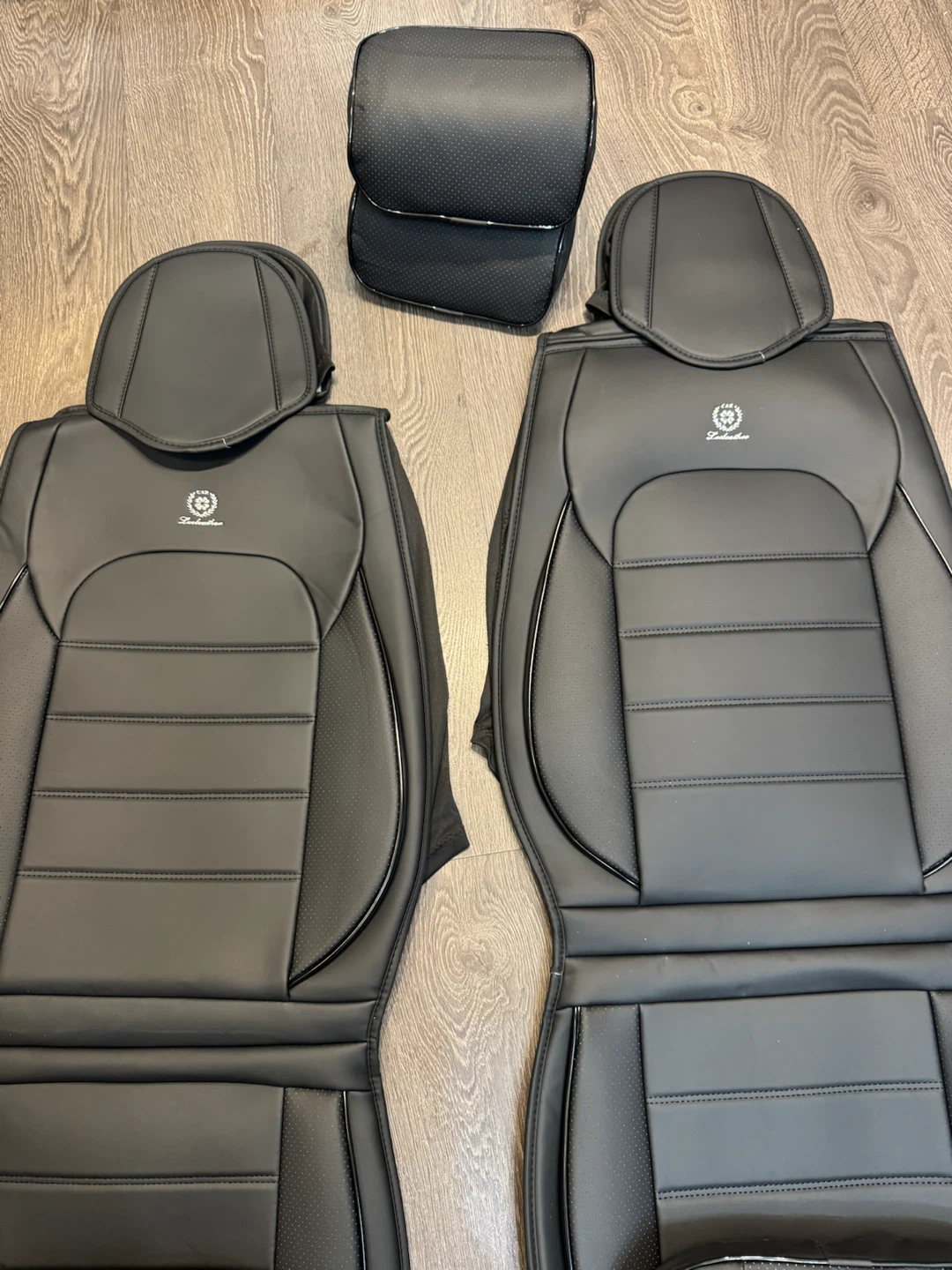 Leeleather Car Seat Covers - Black - photo 5