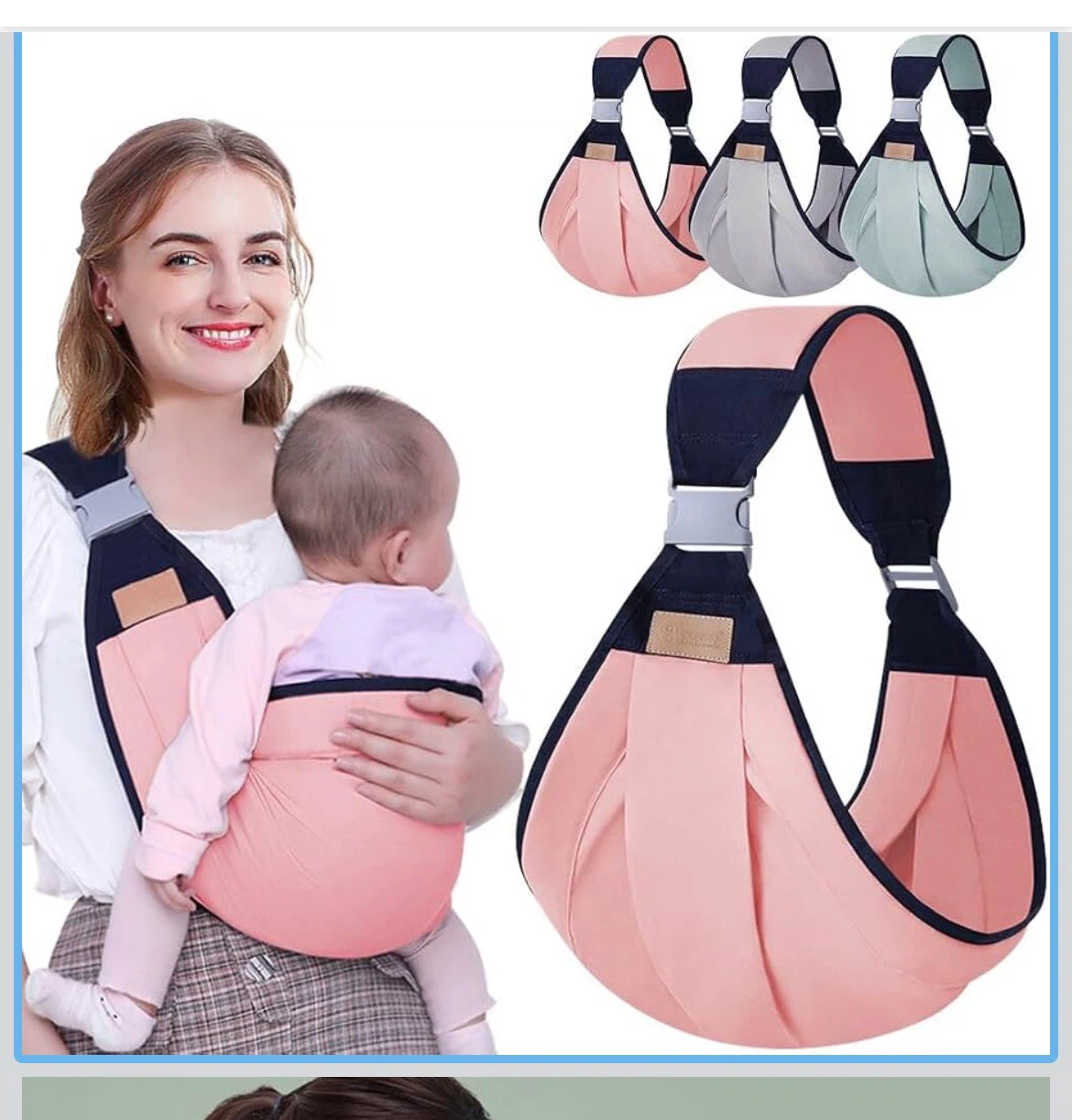New Aiyuanmei Ergonomic Baby Carrier