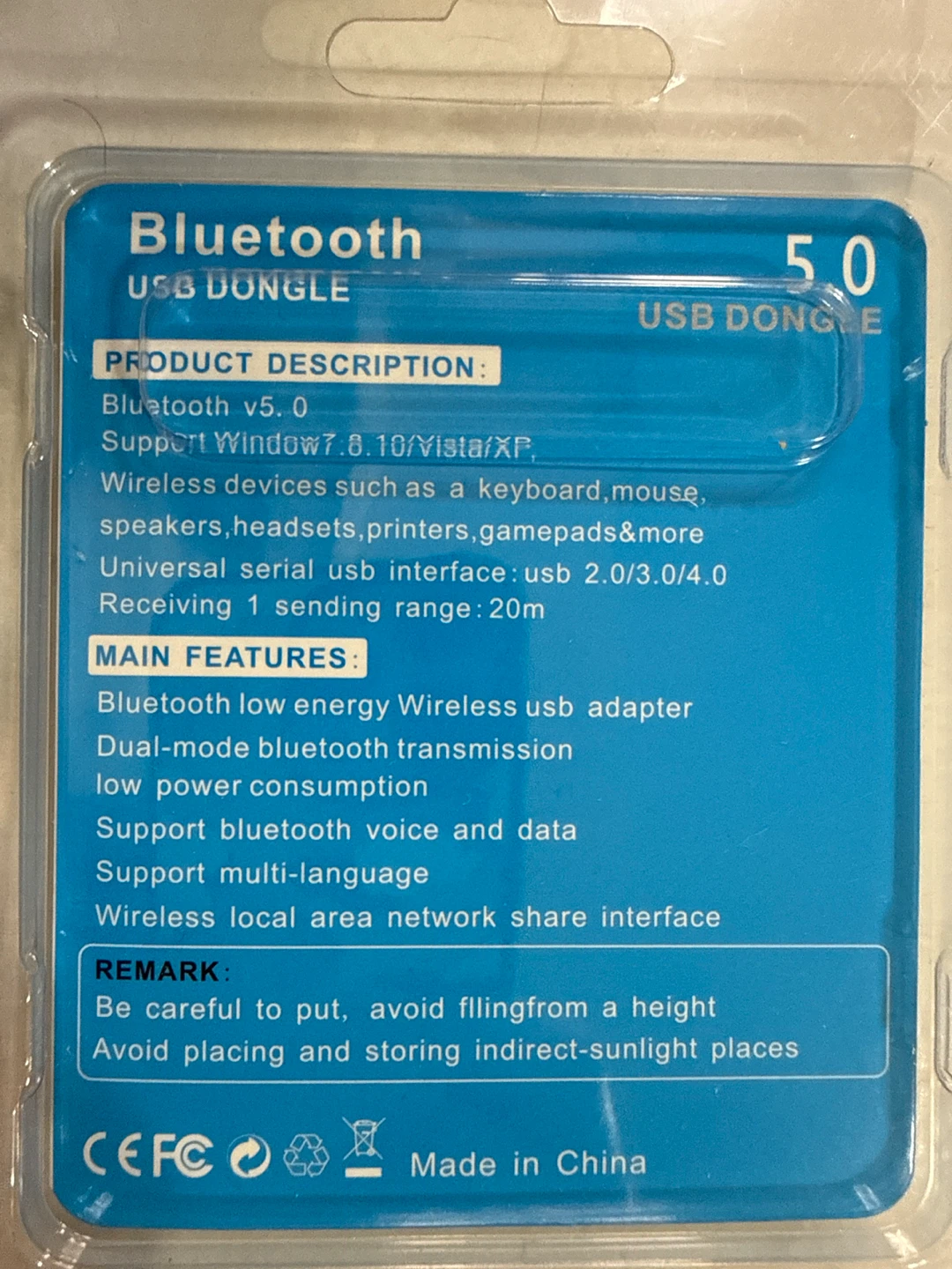 QR Computers Inc. Bluetooth 5.0 USB Dongle - photo 2