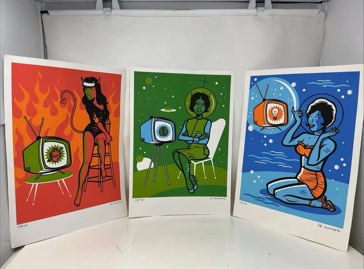 Dr. Alderete Limited Edition Prints (Set of 3)