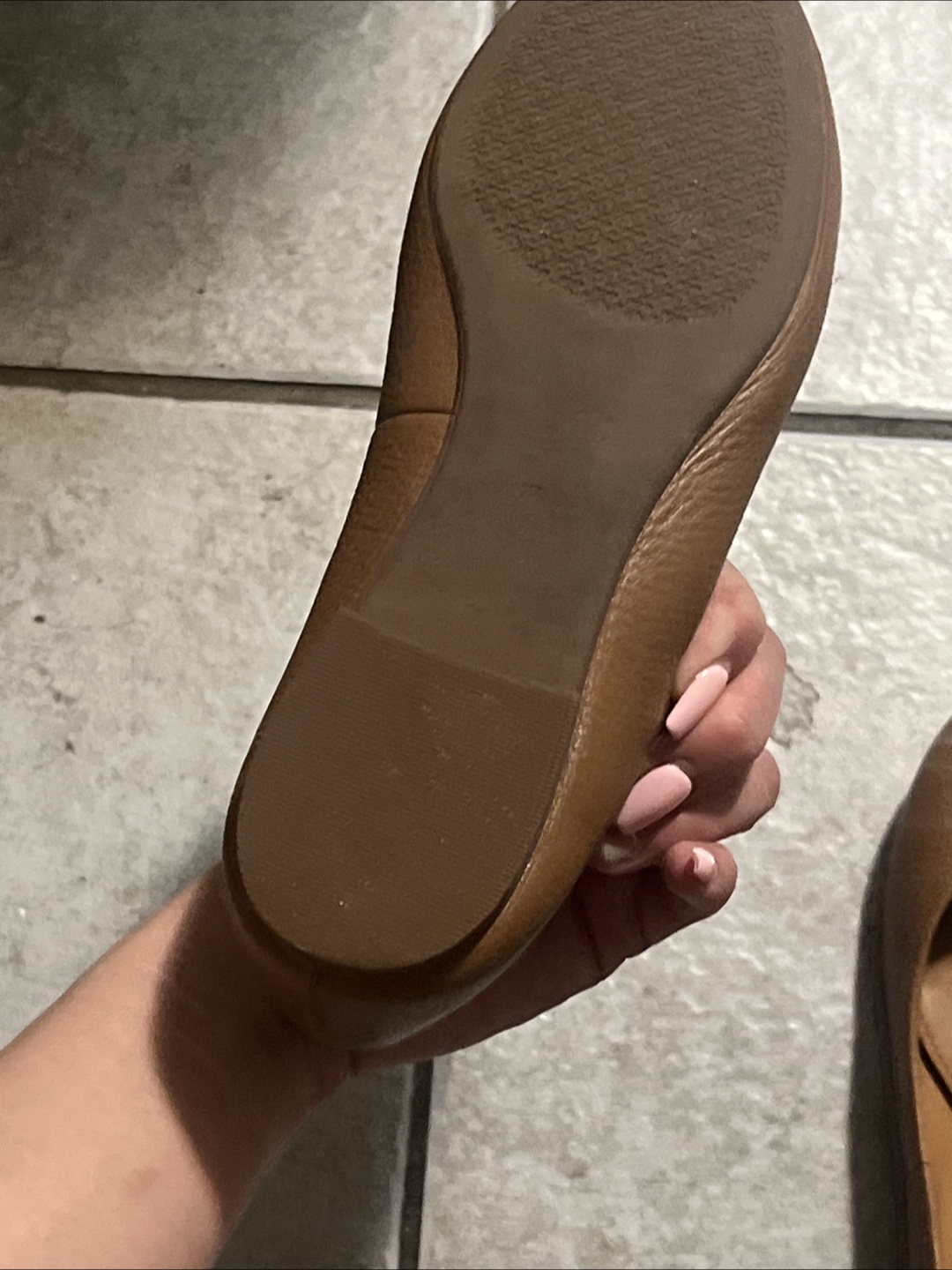 Tory Burch brown leather ballet flats - photo 3