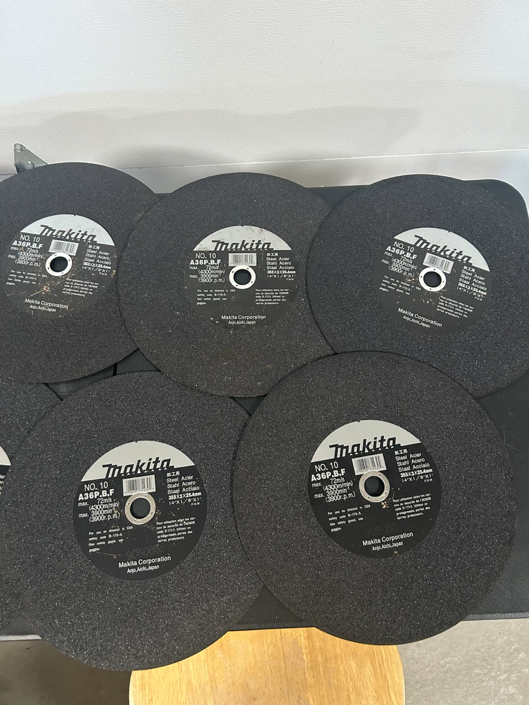 Makita 14" steel Cut-Off Wheels