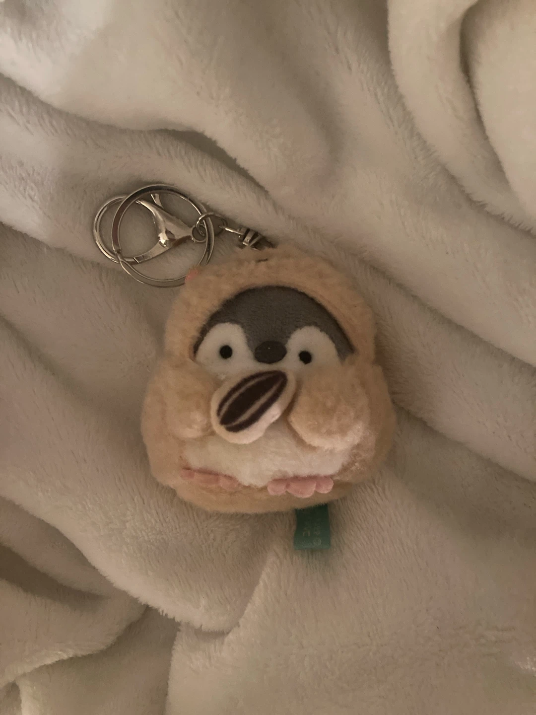 japanese penguin keychain