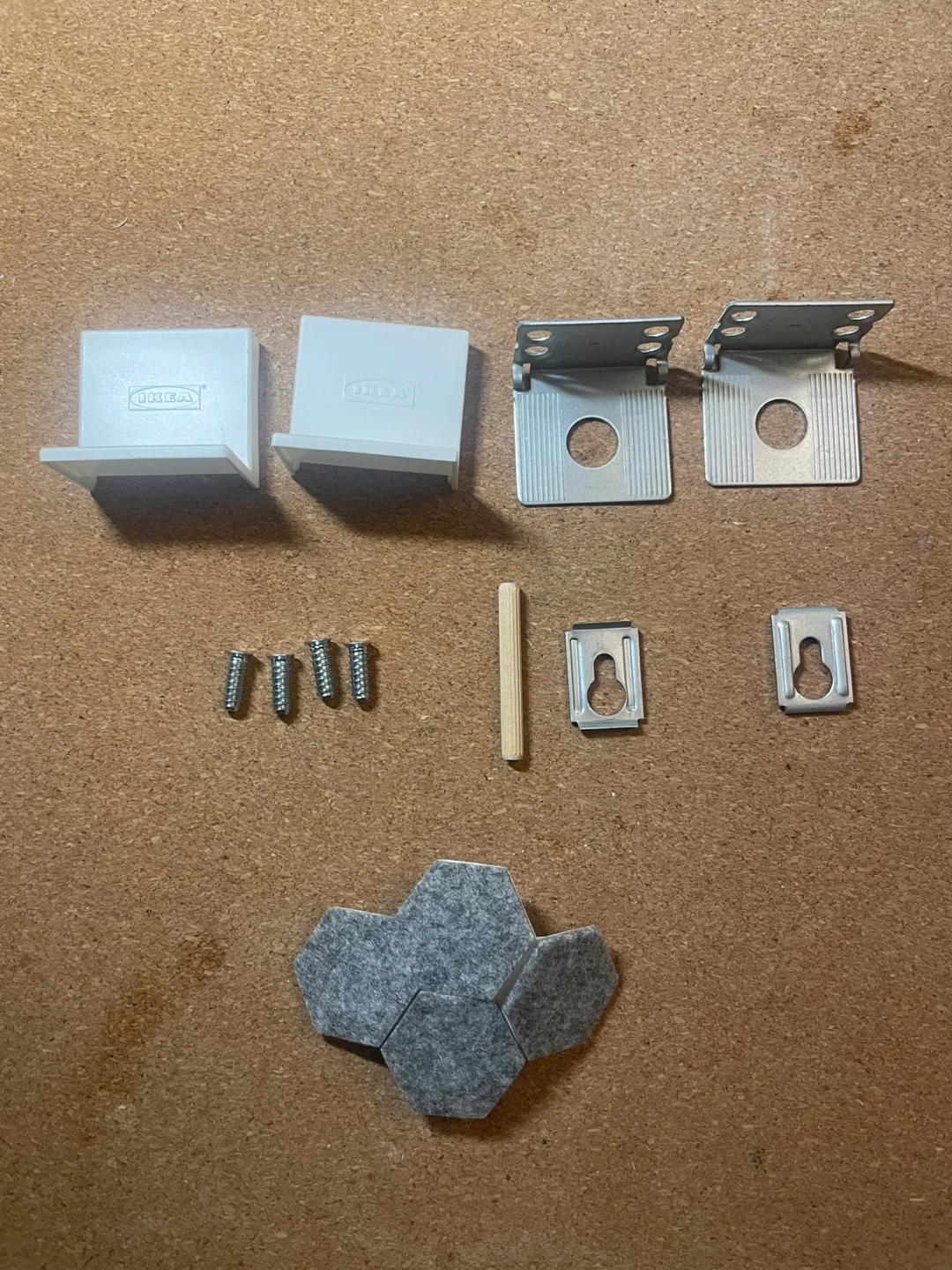 IKEA Furniture Assembly Parts and Hardware