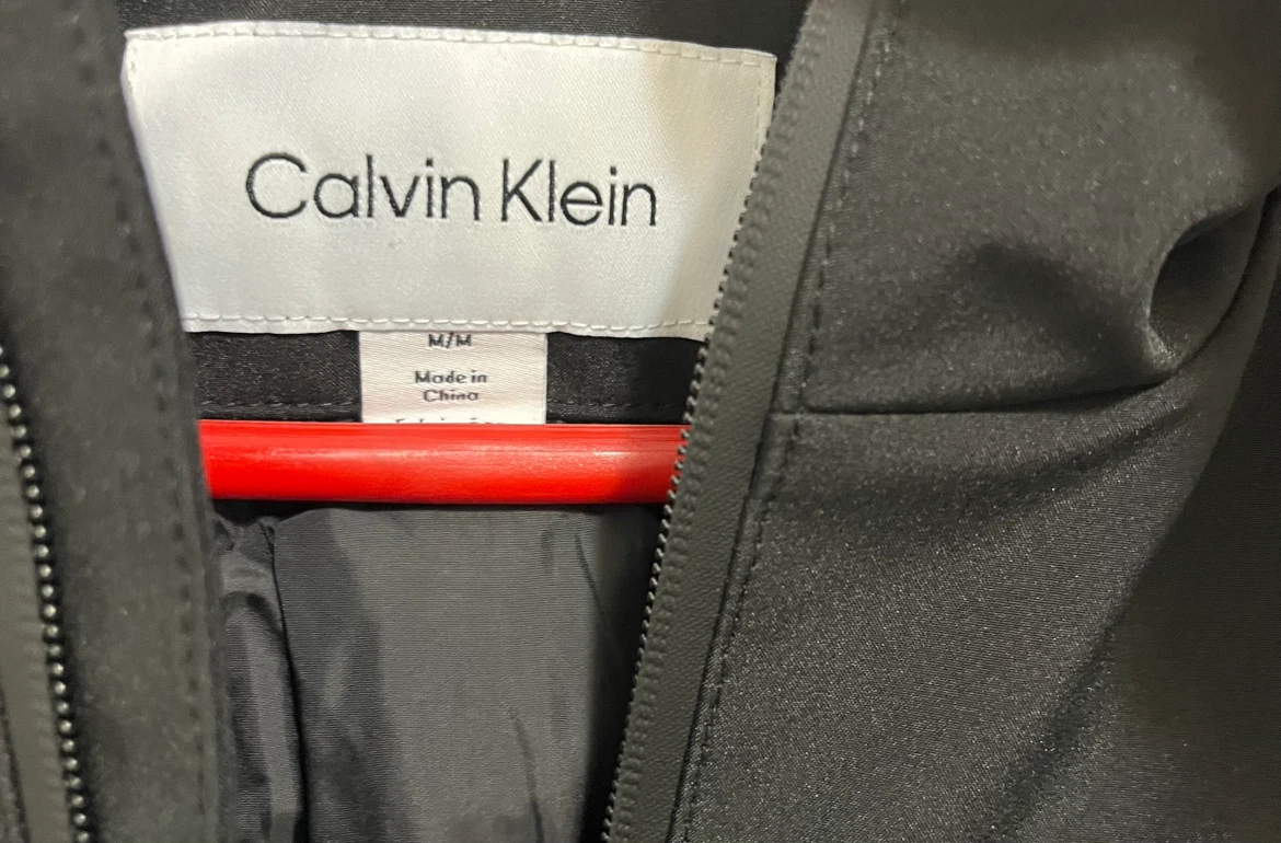 Calvin Klein Black Hooded Jacket - Medium - photo 3