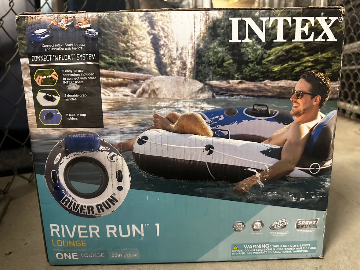 ***2 for 100*** Intex River Run 1 Lounge Float
