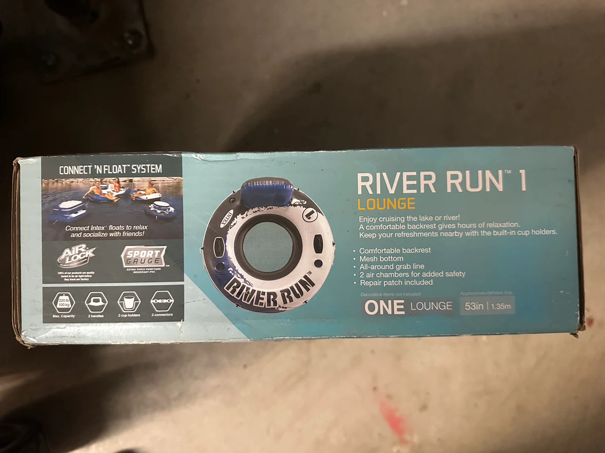 ***2 for 100*** Intex River Run 1 Lounge Float - photo 2