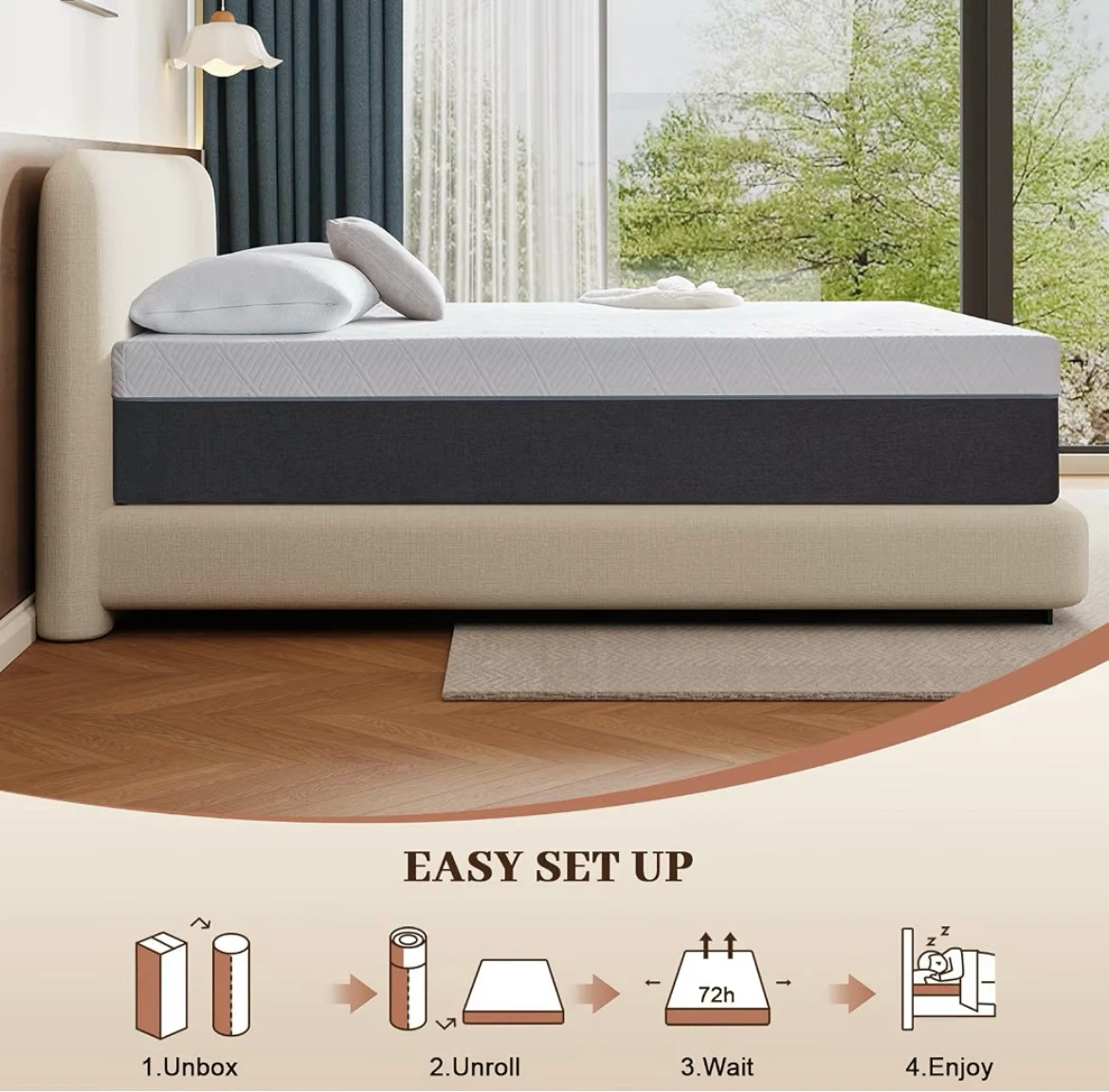 NEGOTIABLE Memory Foam Mattress - photo 2
