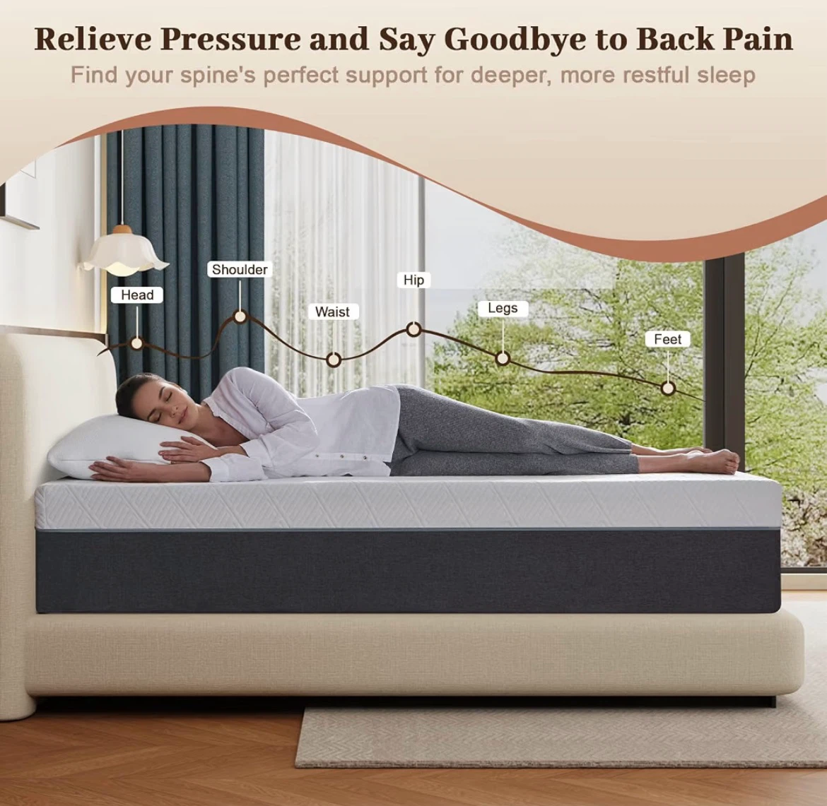 NEGOTIABLE Memory Foam Mattress - photo 4