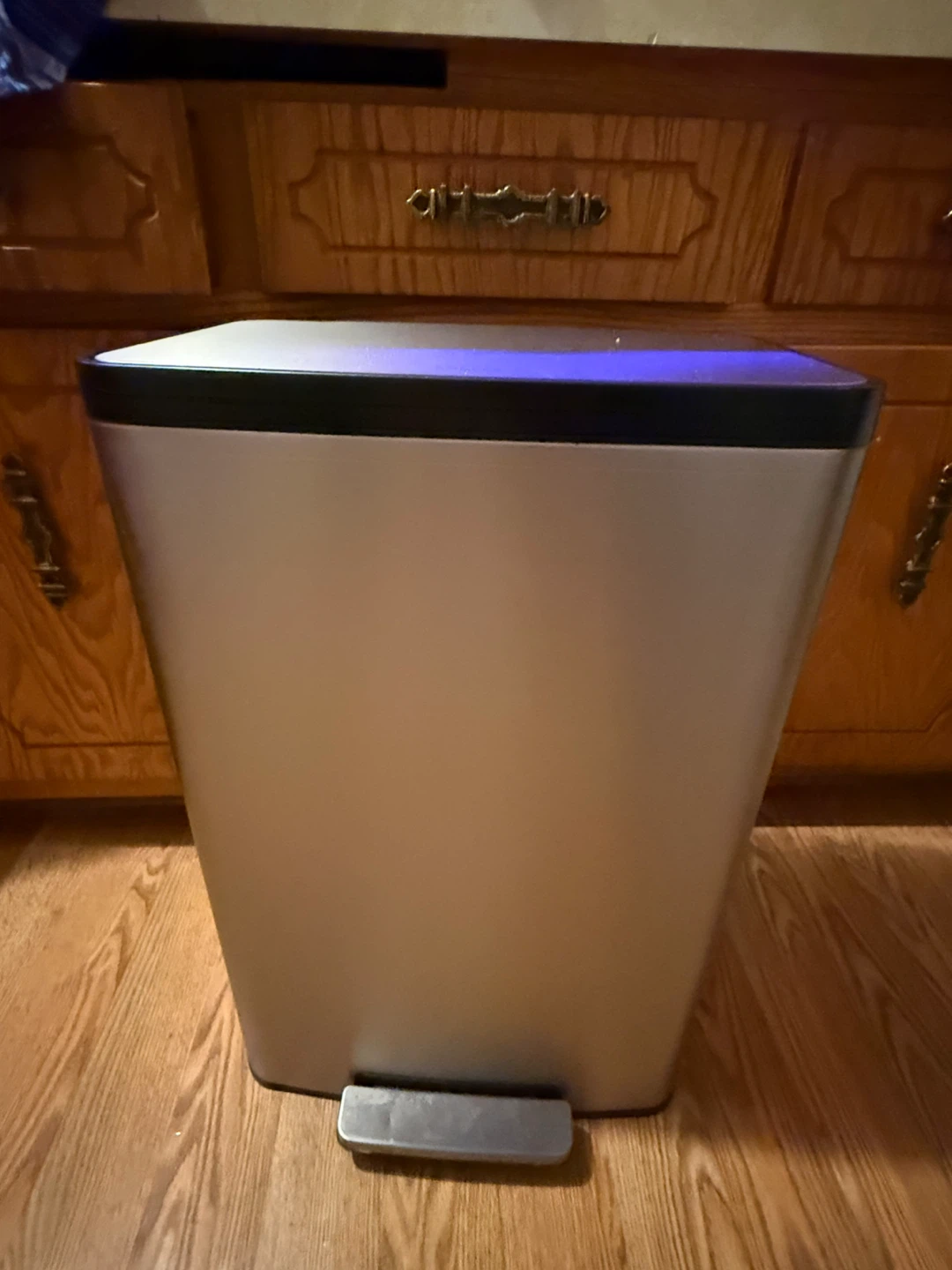 KOHLER 13-Gallon Stainless Steel Step Trash Can